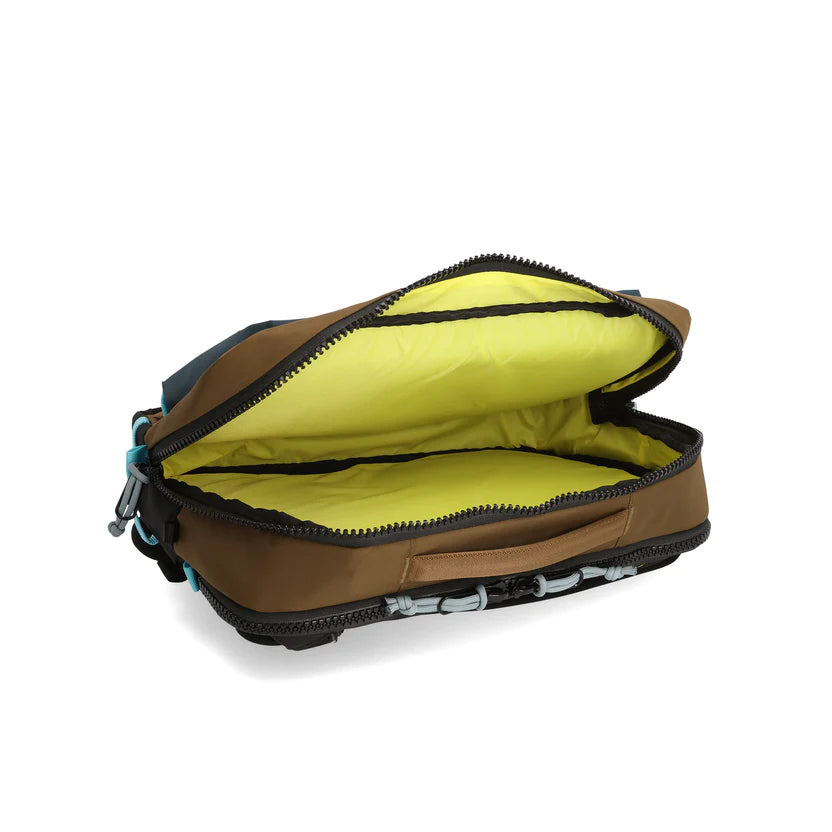 Topo Designs Global Briefcase Desert Palm/Pond Blue bags Topo Designs
