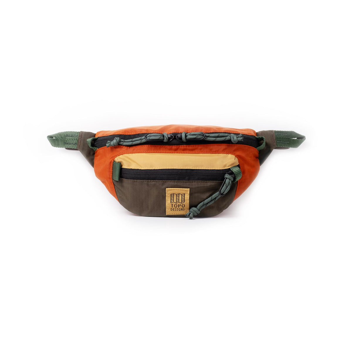 Topo Designs Mountain Waist Pack Woodland/Terracotta bags Topo Designs