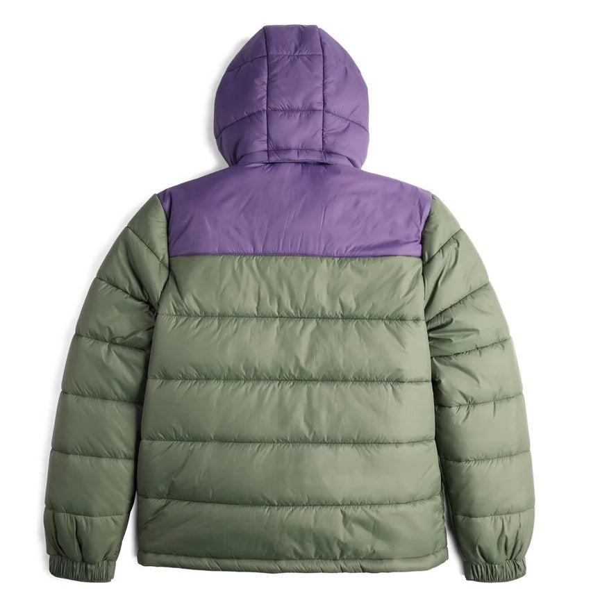 Topo Designs Retro Ridge Puffer Jacket Beetle/Loganberry jackets Topo Designs