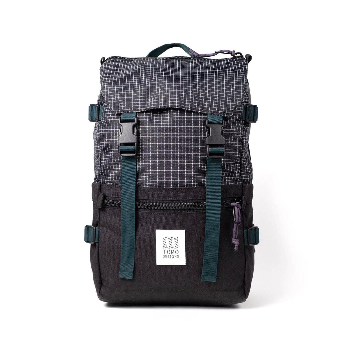 Topo Designs Rover Pack Mini Black/Grid bags Topo Designs