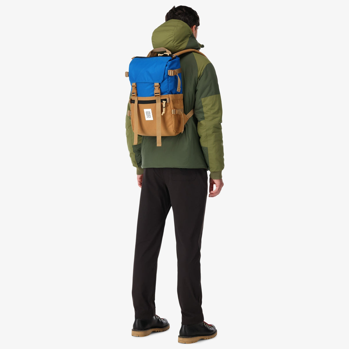 Topo Designs Rover Pack Blue/Khaki bags Topo Designs