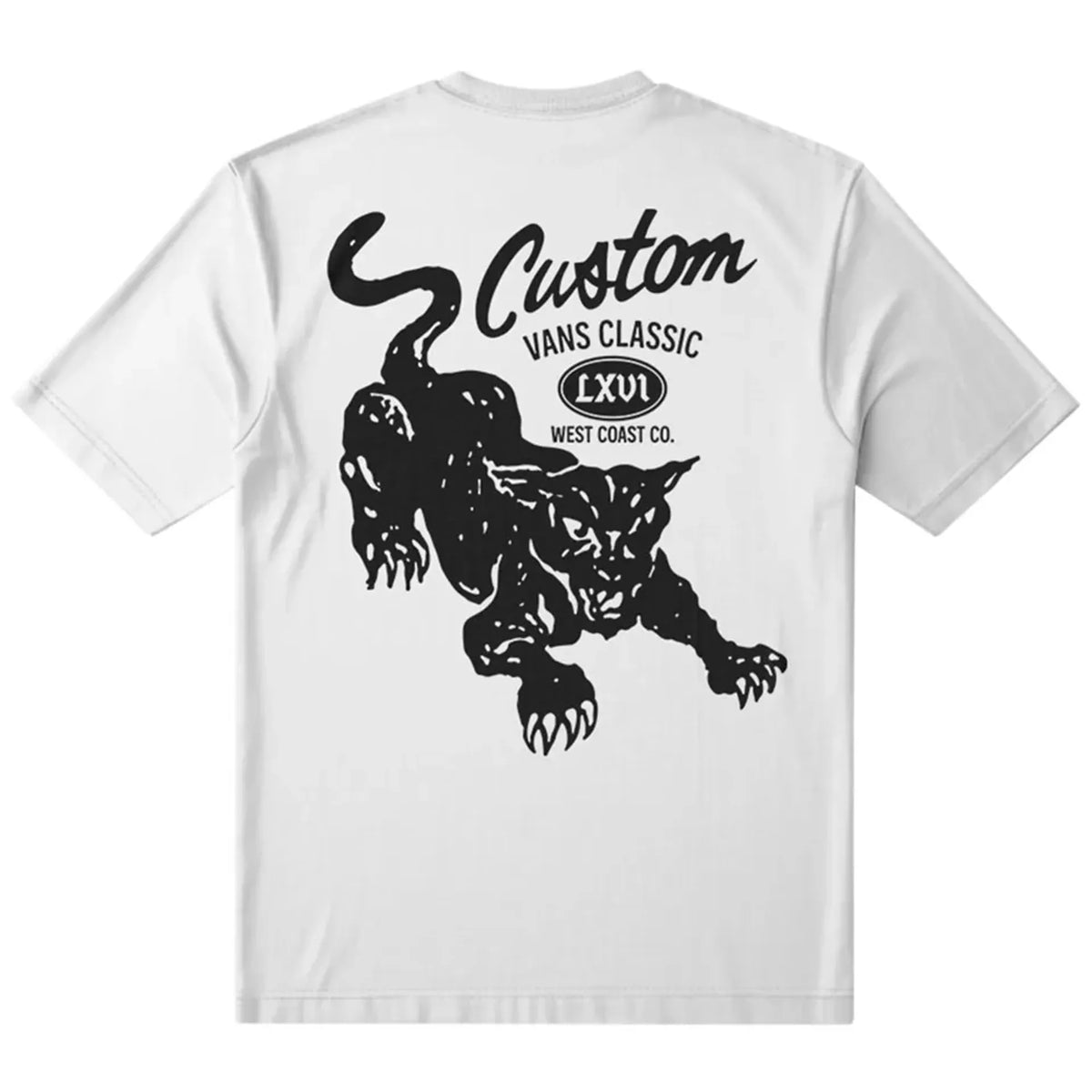 Vans Custom Cat Tee White