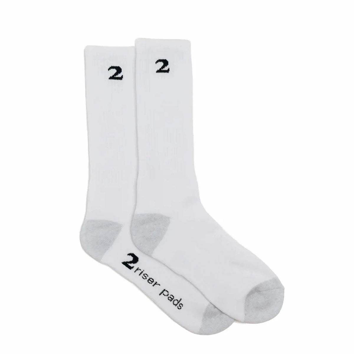 2 Riser Pads 2 Socks White Socks 2 Riser Pads 
