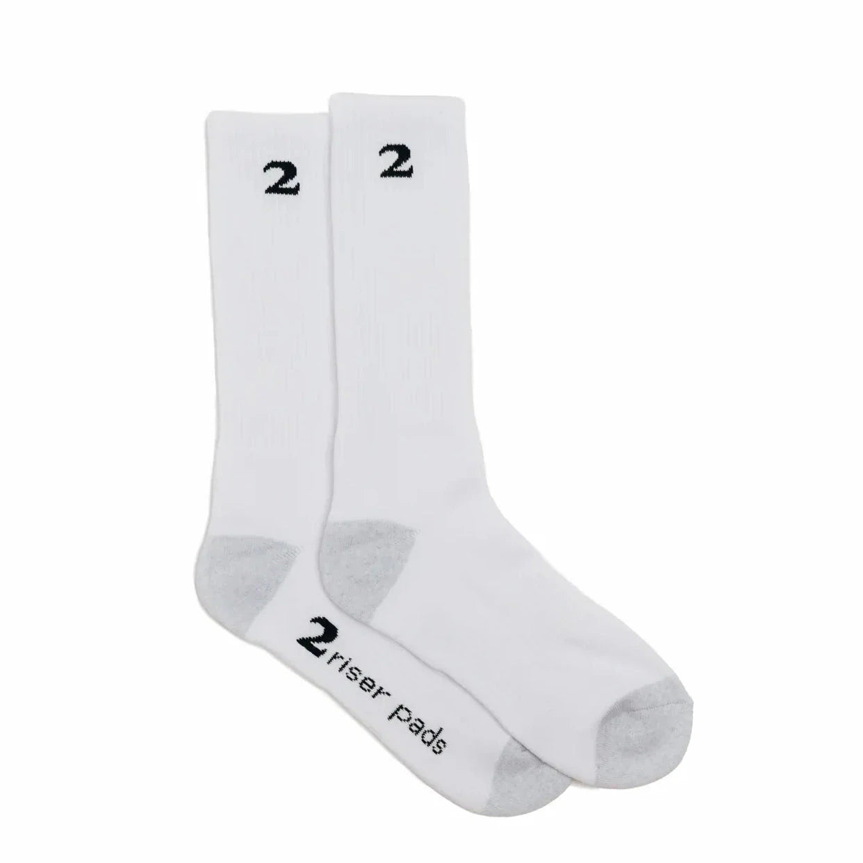 2 Riser Pads 2 Socks White Socks 2 Riser Pads 