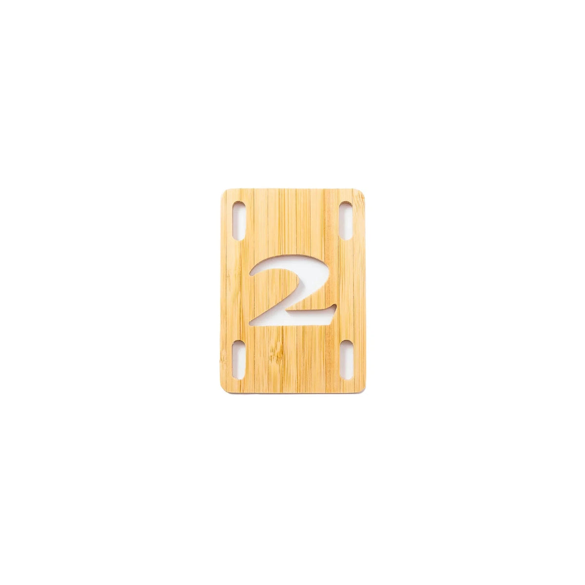 2 Riser Pads Bamboo 1/8" risers 2 Riser Pads 