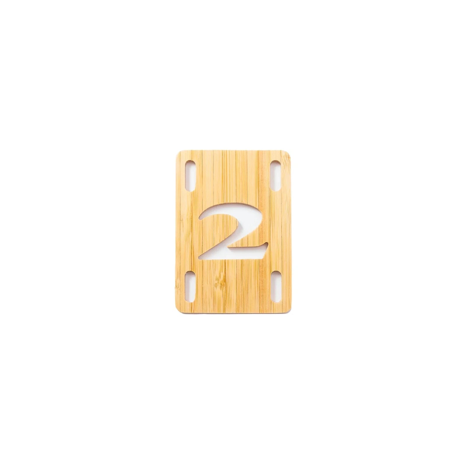 2 Riser Pads Bamboo 1/8" risers 2 Riser Pads 