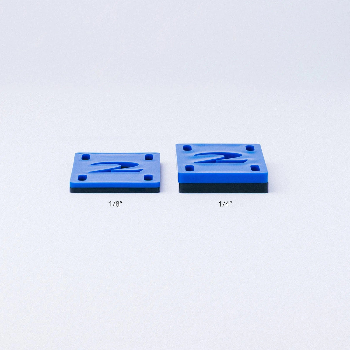 2 Riser Pads Blue 1/4" risers 2 Riser Pads 