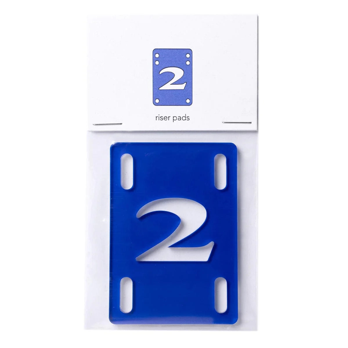 2 Riser Pads Blue 1/8&quot; risers 2 Riser Pads 