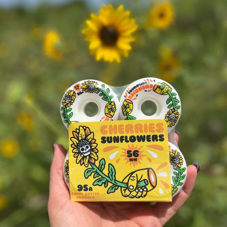 Cherries Sunflowers Wheels 95A 56MM