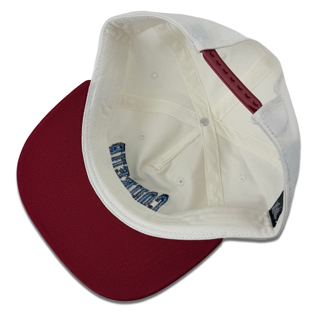 Coureur Goods University Two Tone Snapback Natural/Cardinal