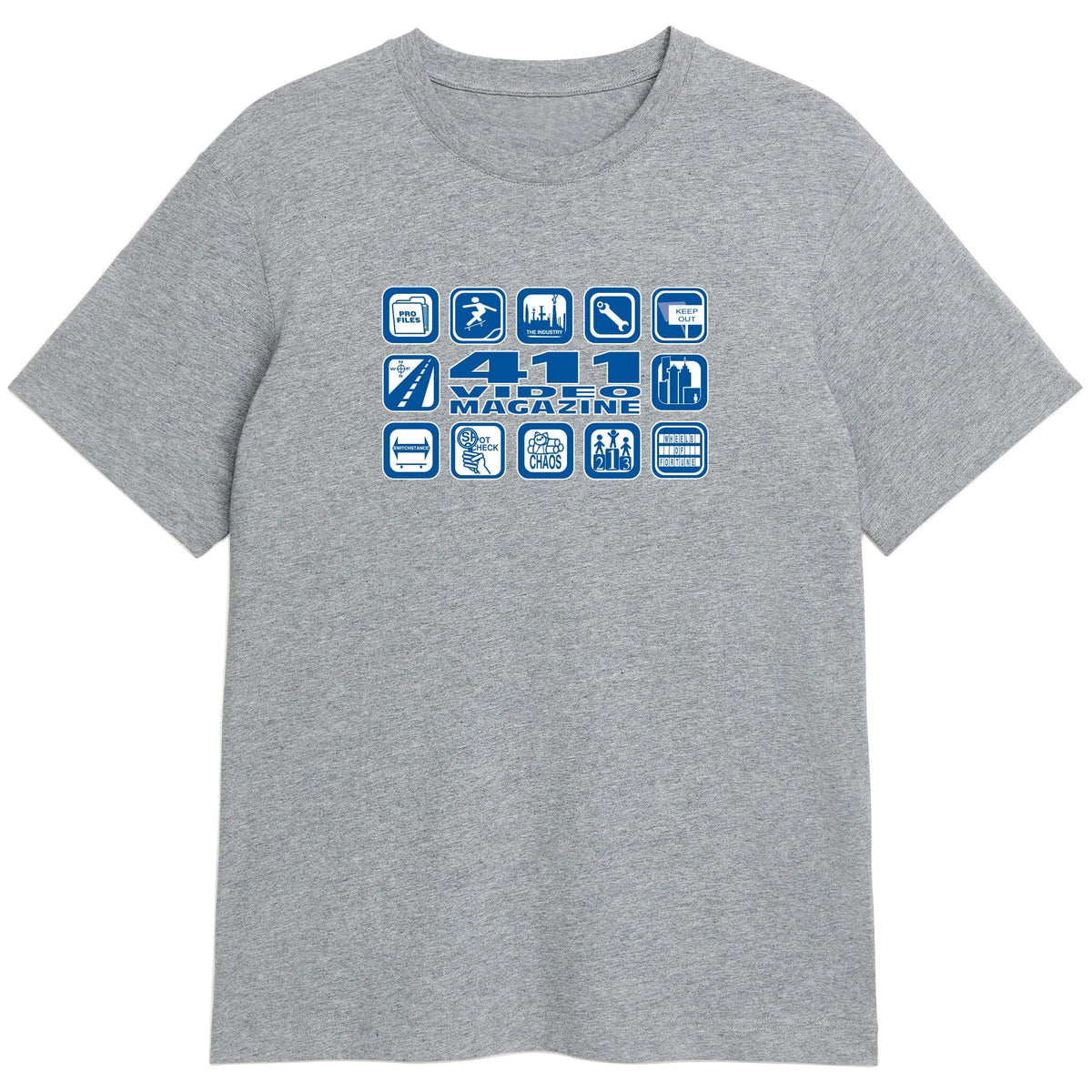 411VM Icons Tee Athletic Heather Tees 411VM 