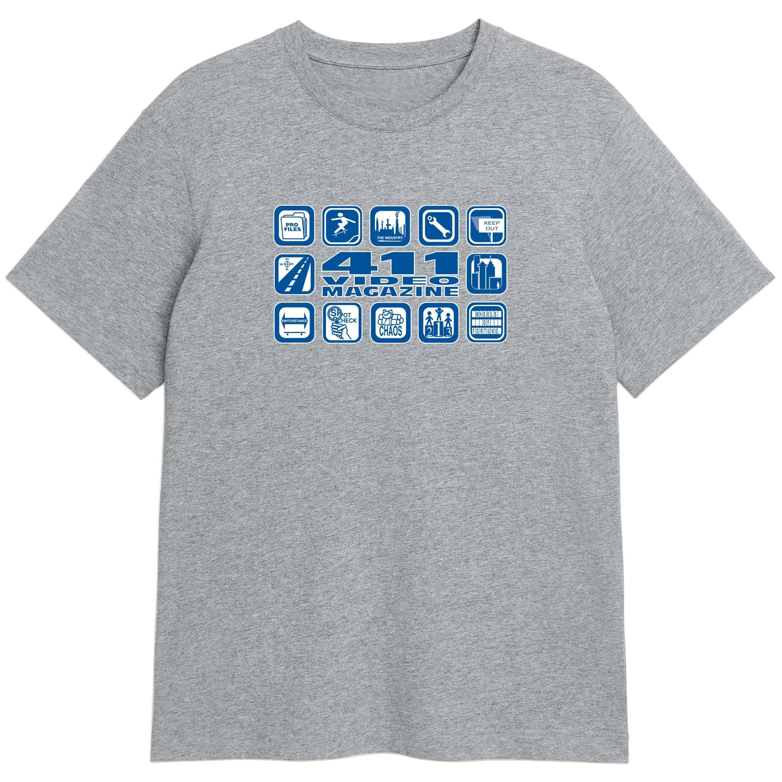 411VM Icons Tee Athletic Heather Tees 411VM 