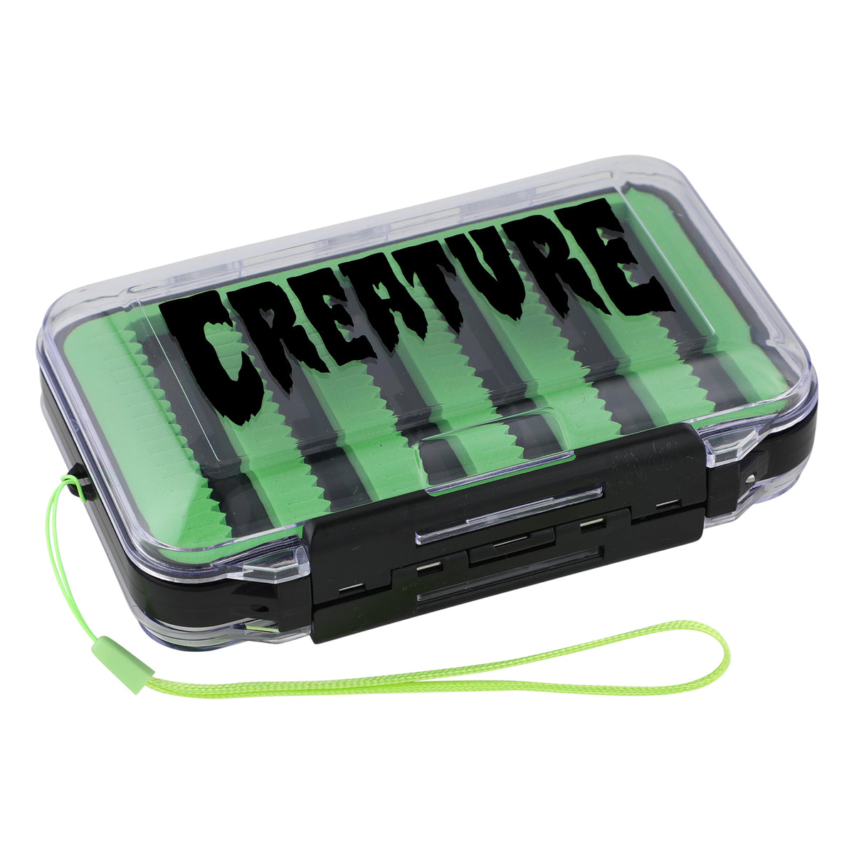 Creature Stream Stash Fly Storage Case Black/Green