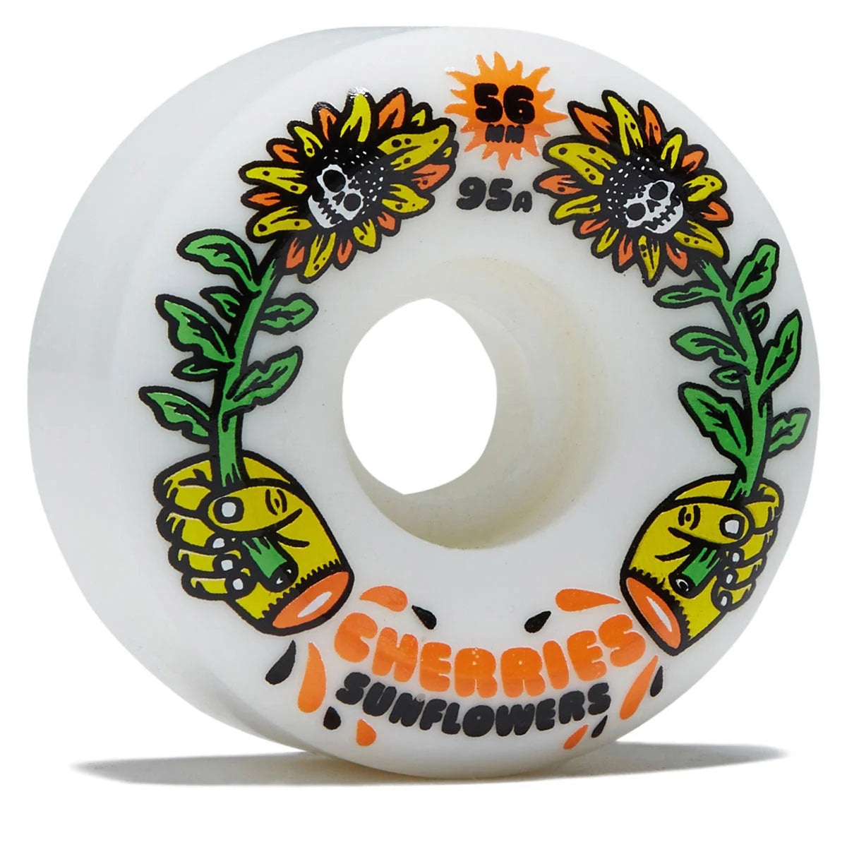 Cherries Sunflowers Wheels 95A 56MM