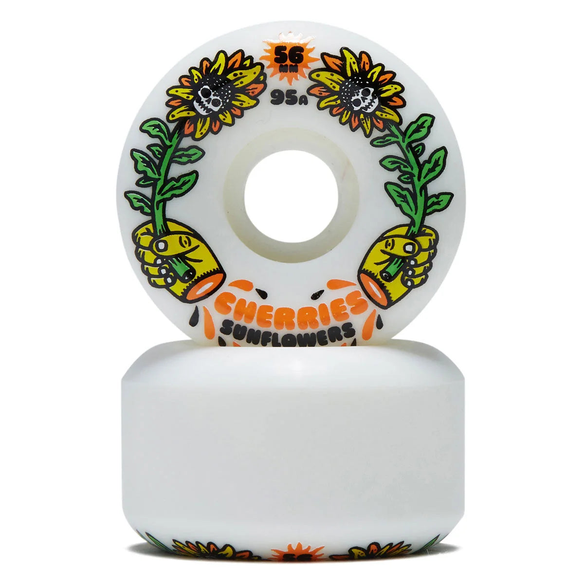 Cherries Sunflowers Wheels 95A 56MM