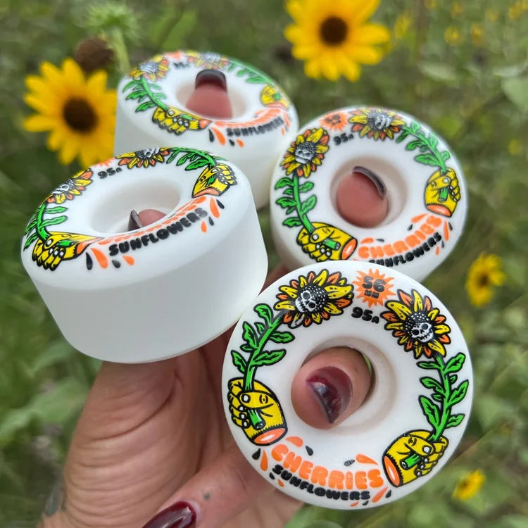 Cherries Sunflowers Wheels 95A 56MM