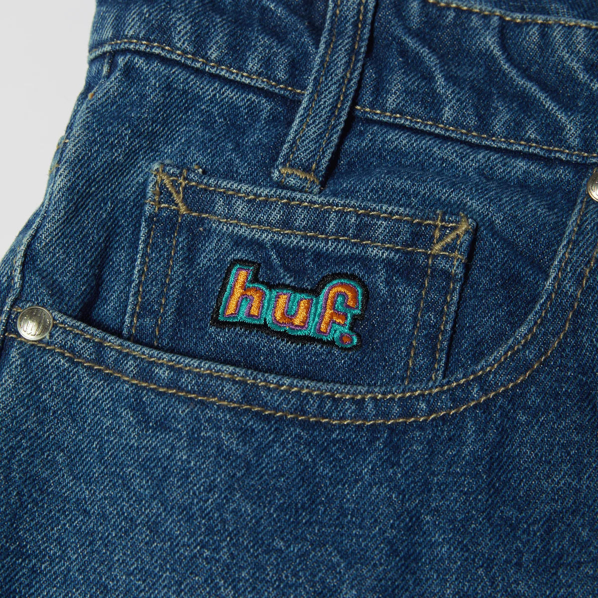 HUF Cromer Denim Pant Stone Washed Indigo Fall 26
