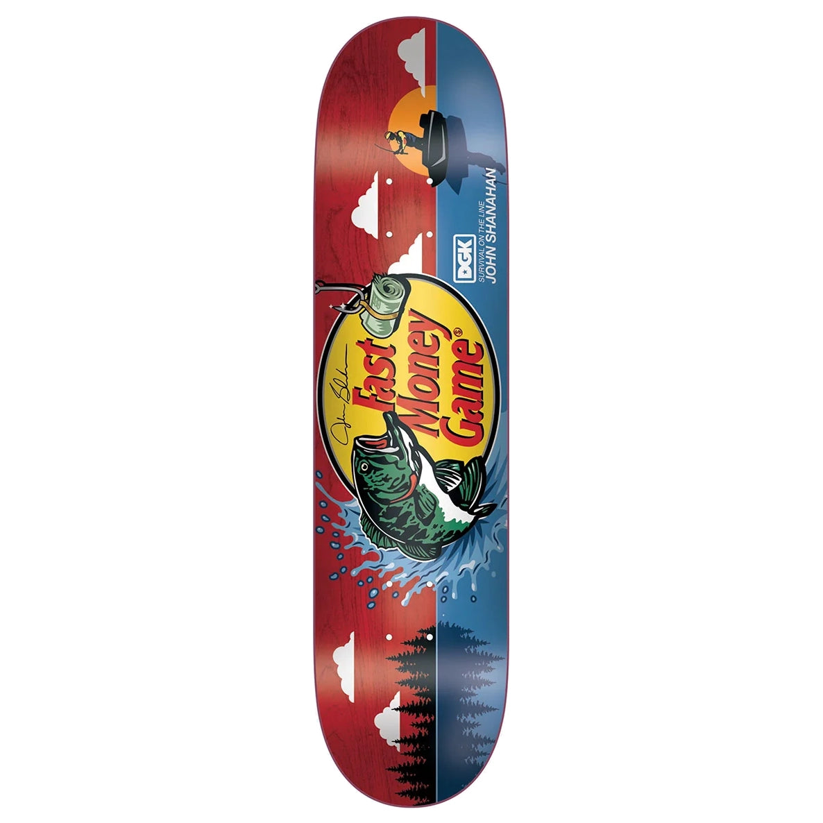 DGK Fast Money Shanahan Deck 8.25