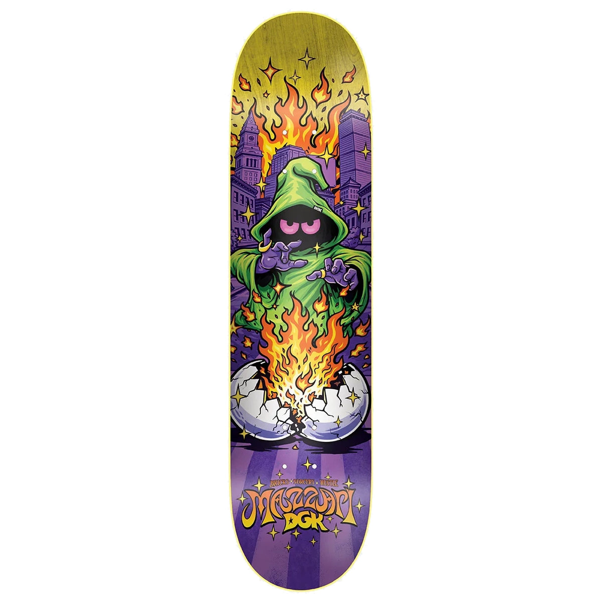 DGK Bricks &amp; Sorcery Mazzari Deck 8.38