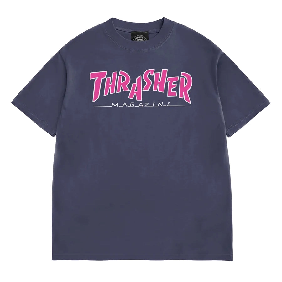 Thrasher Parra Mag Boxy Tee Navy