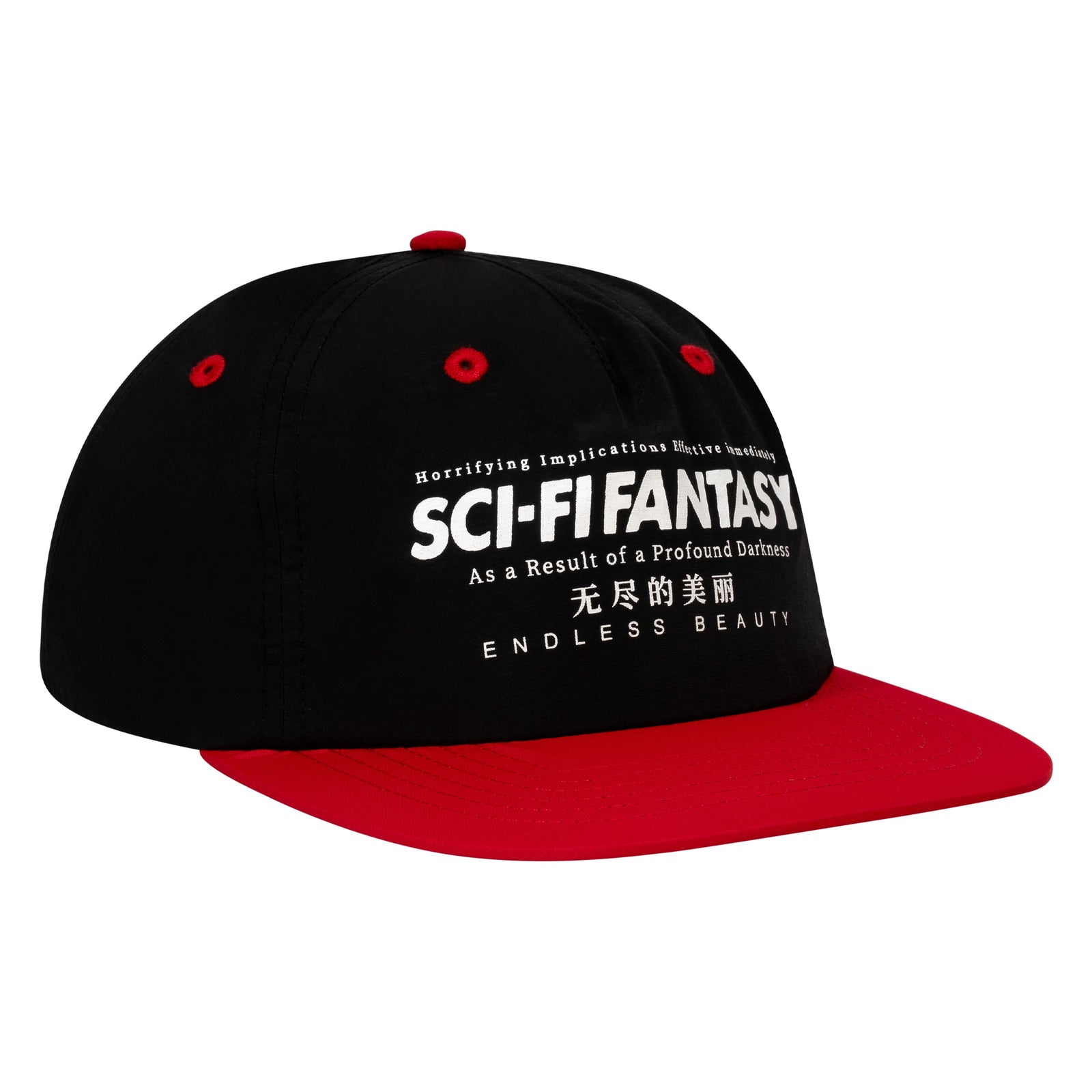 Sci Fi Fantasy Profound Darkness Hat Black/Red
