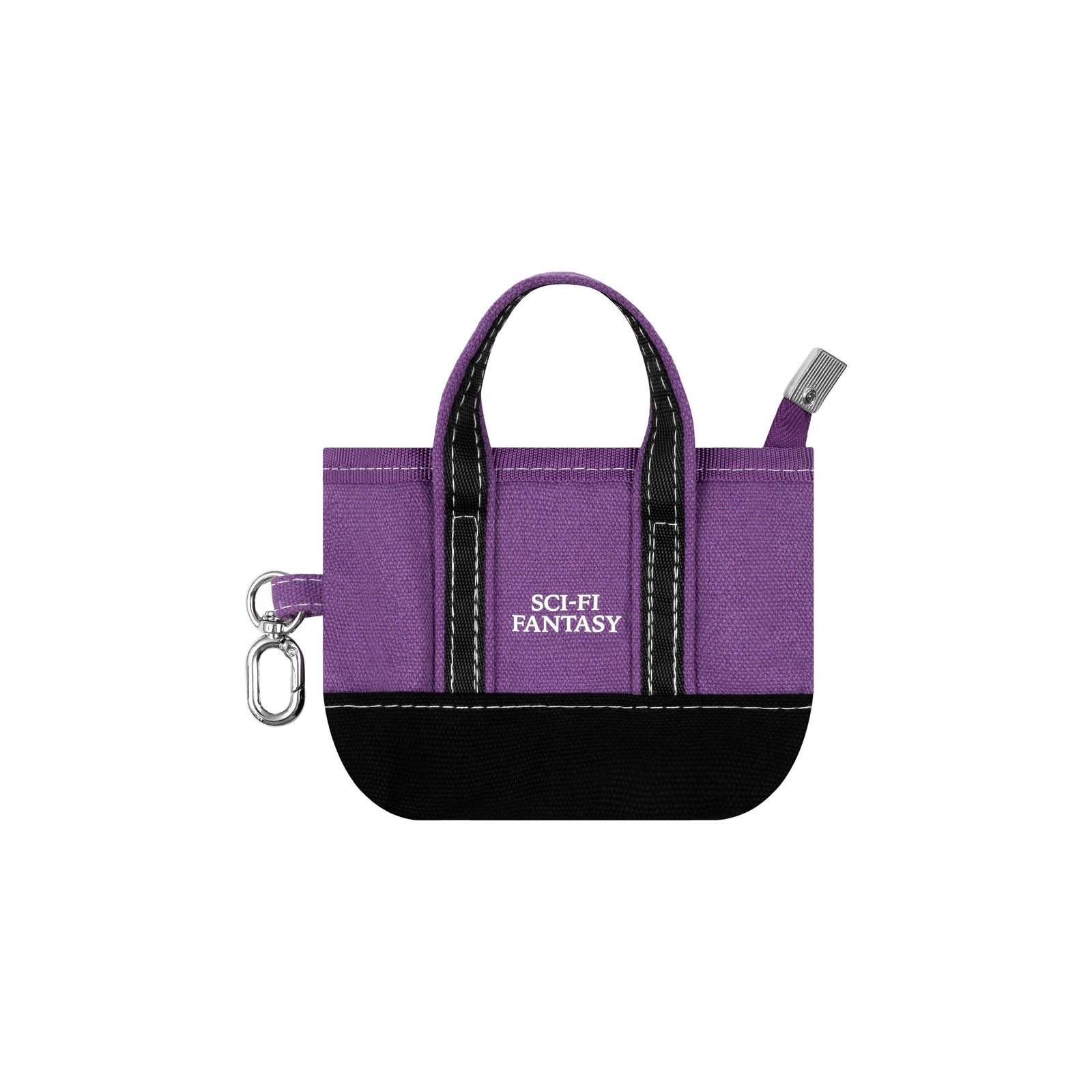 Sci Fi Fantasy Tote Keychain Purple
