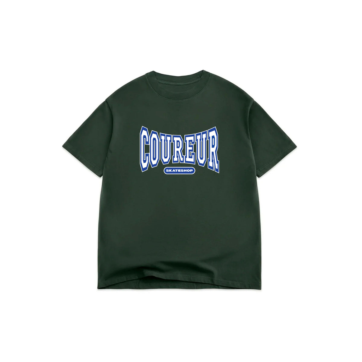 Coureur Goods University Kids Tee Forest Green