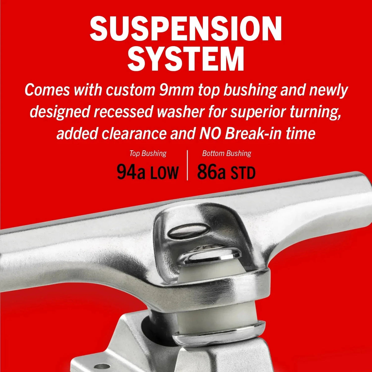 Ace AF1 Inverted Hollow Trucks Polished (Assorted Sizes) trucks Ace 