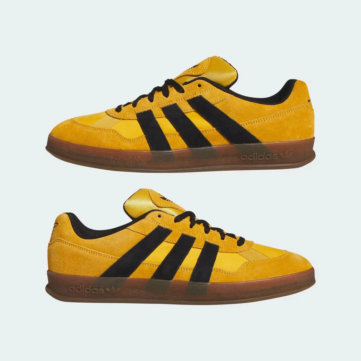 Adidas Aloha Super Preloved Yellow/Core Black/Gum footwear Adidas 