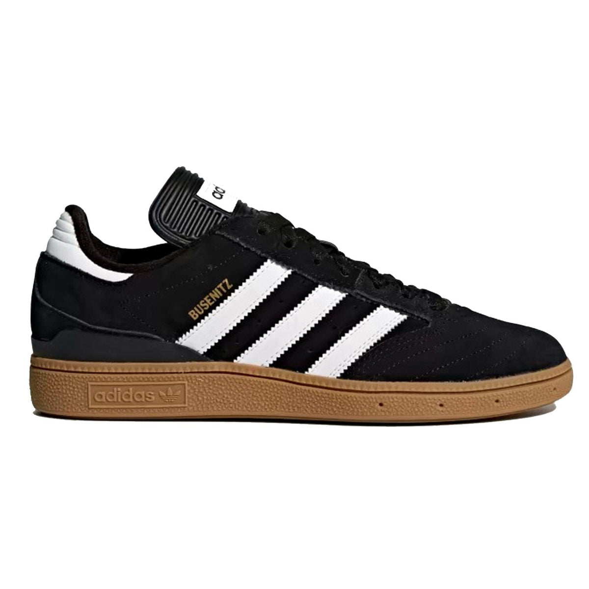 Adidas Busenitz Black Core Black/Cloud White/Gold Metallic footwear Adidas 