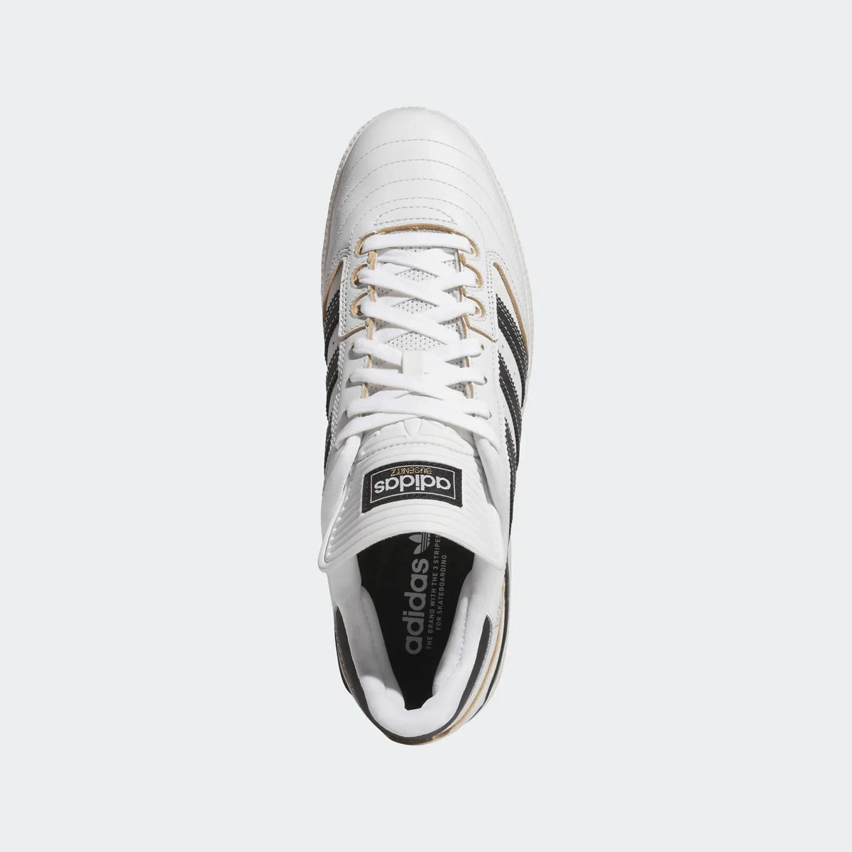 Adidas Busenitz Crystal White/Core Black footwear Adidas 