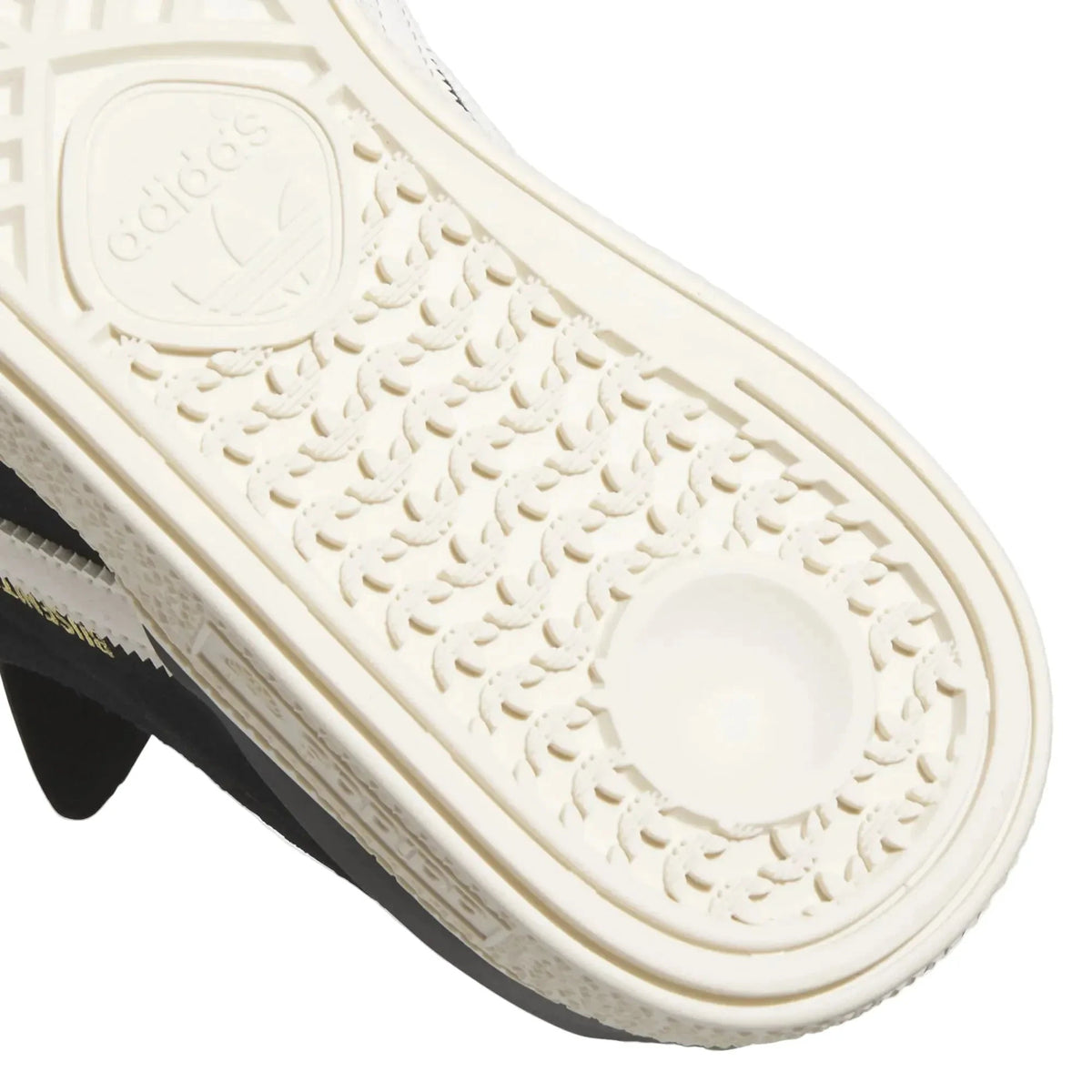 Adidas Busenitz Leather Black Core Black/Cloud White/Gold Metallic footwear Adidas 