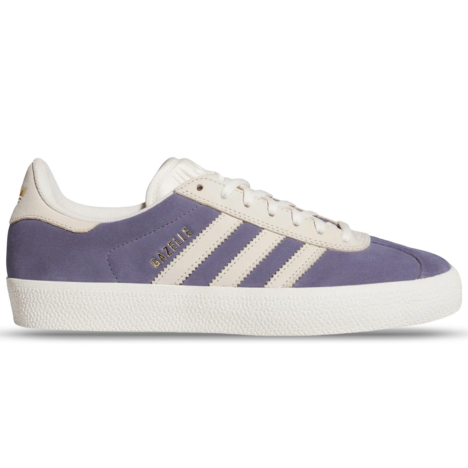 Adidas Gazelle ADV Super Purple/Chalk White/Gold Metallic footwear Adidas 