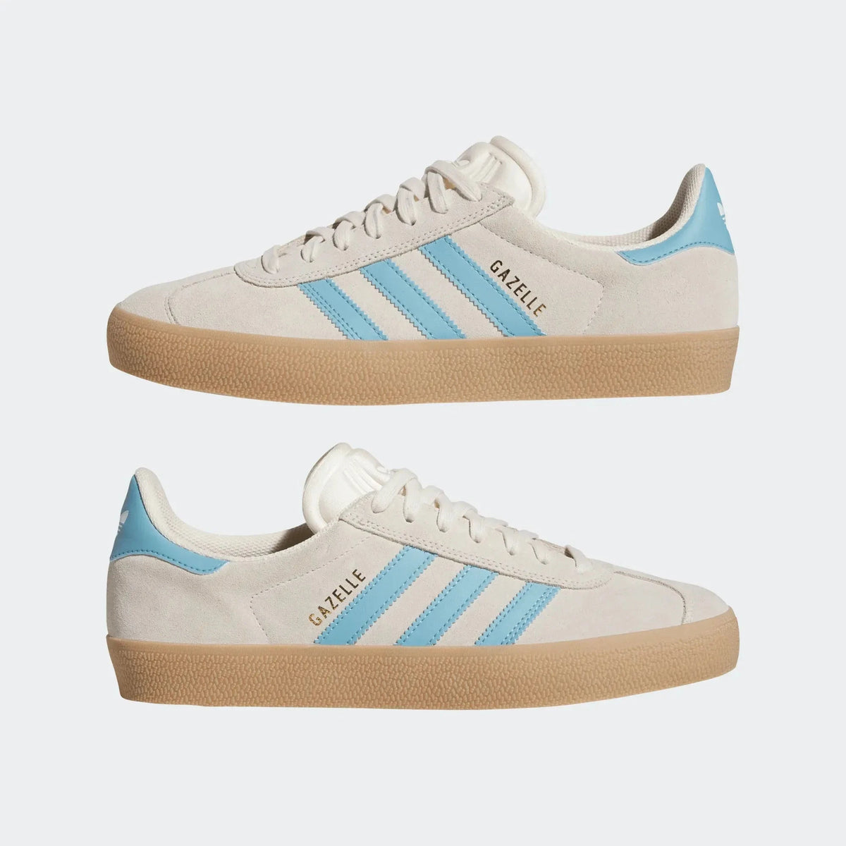Adidas Gazelle ADV Wonder White/Blue/Gum footwear Adidas 