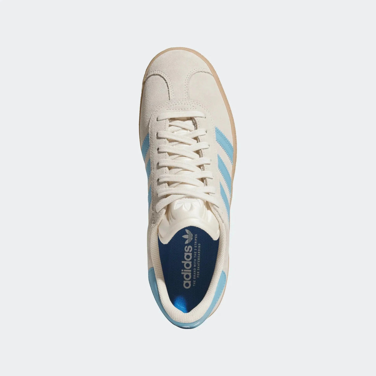 Adidas Gazelle ADV Wonder White/Blue/Gum footwear Adidas 