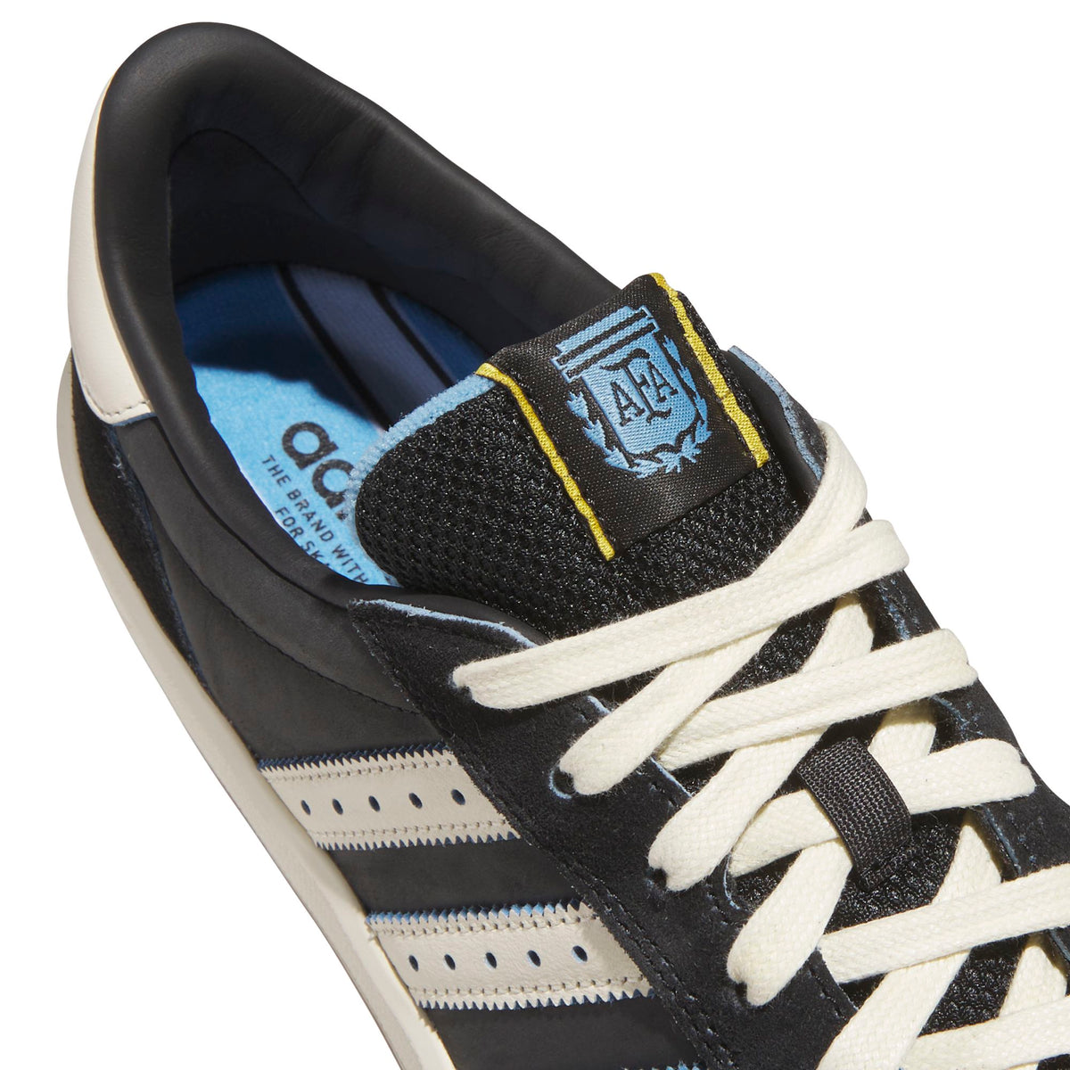 Adidas Glenburn x Thrasher x AFA Core Black/Cream White/Gum footwear Adidas 