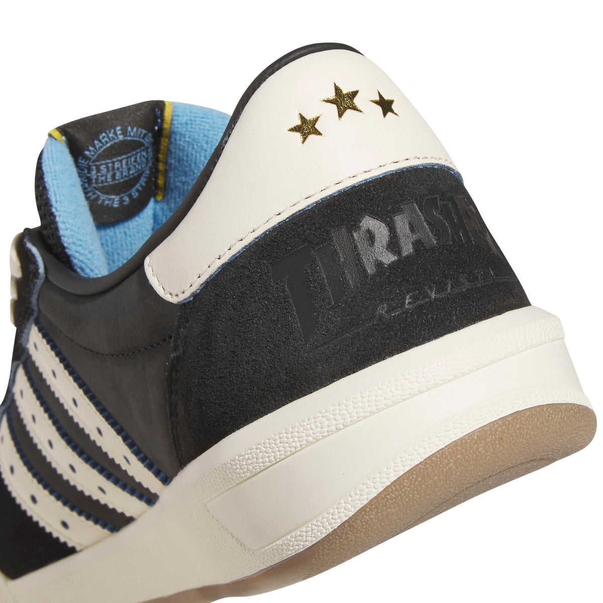 Adidas Glenburn x Thrasher x AFA Core Black/Cream White/Gum footwear Adidas 