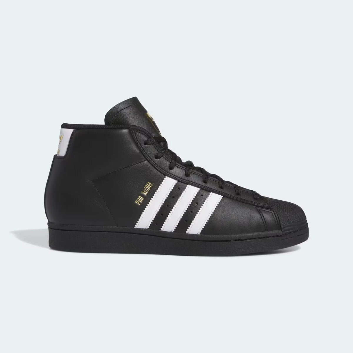 Adidas Pro Model ADV Core Black/Cloud White/Gold Metallic footwear Adidas 