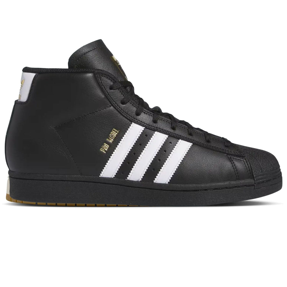 Adidas Pro Model ADV Core Black/Cloud White/Gold Metallic footwear Adidas 