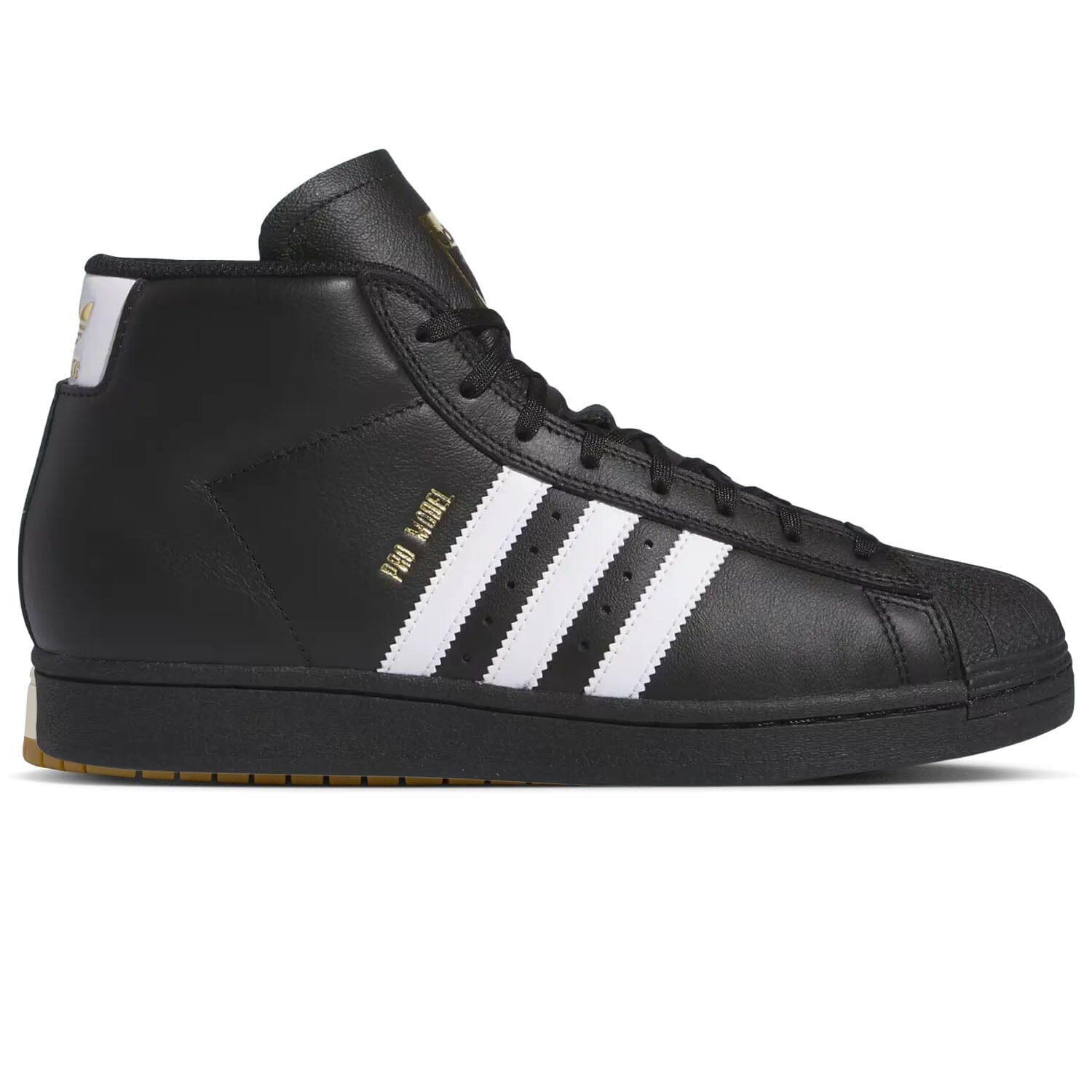 Adidas Pro Model ADV Core Black/Cloud White/Gold Metallic footwear Adidas 