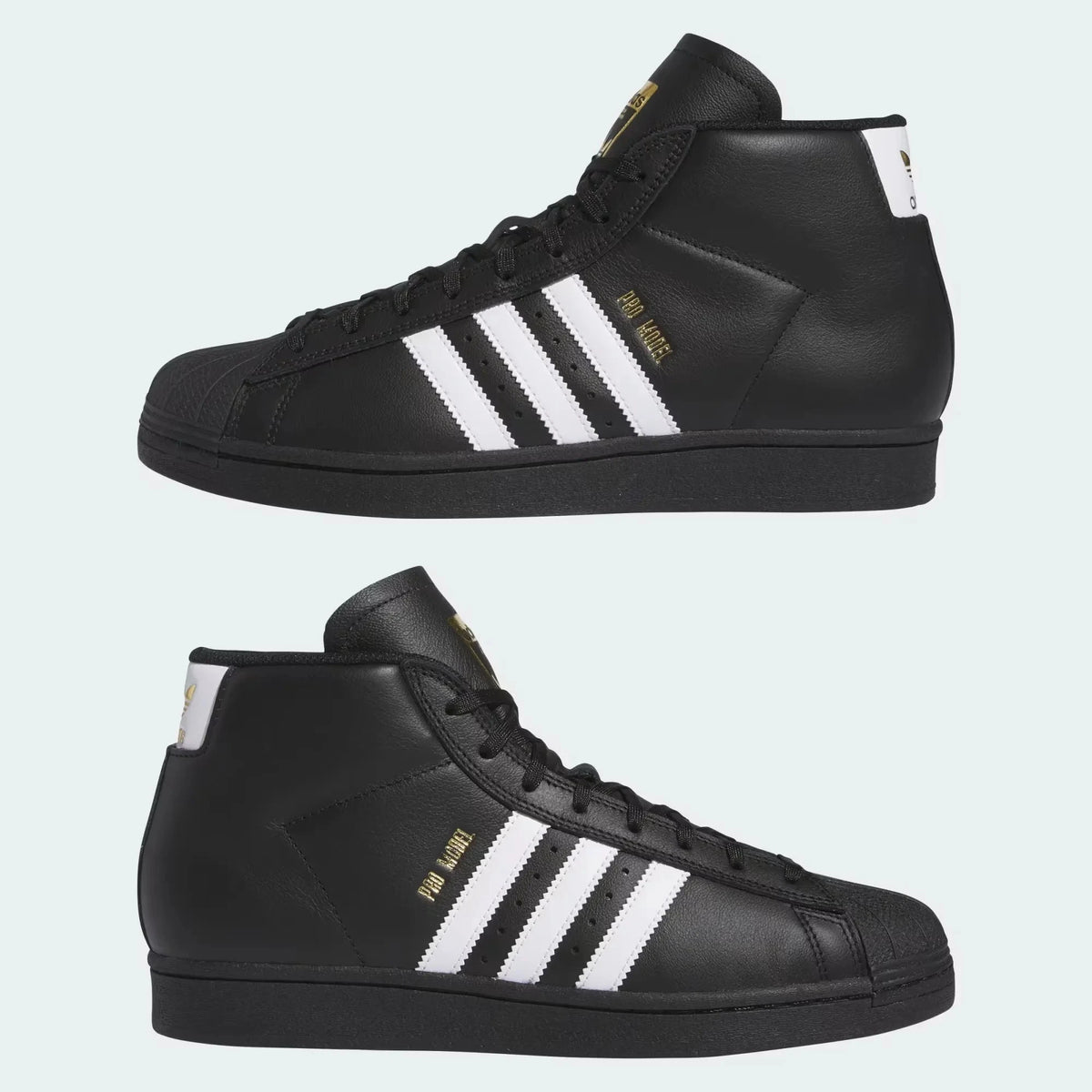 Adidas Pro Model ADV Core Black/Cloud White/Gold Metallic footwear Adidas 
