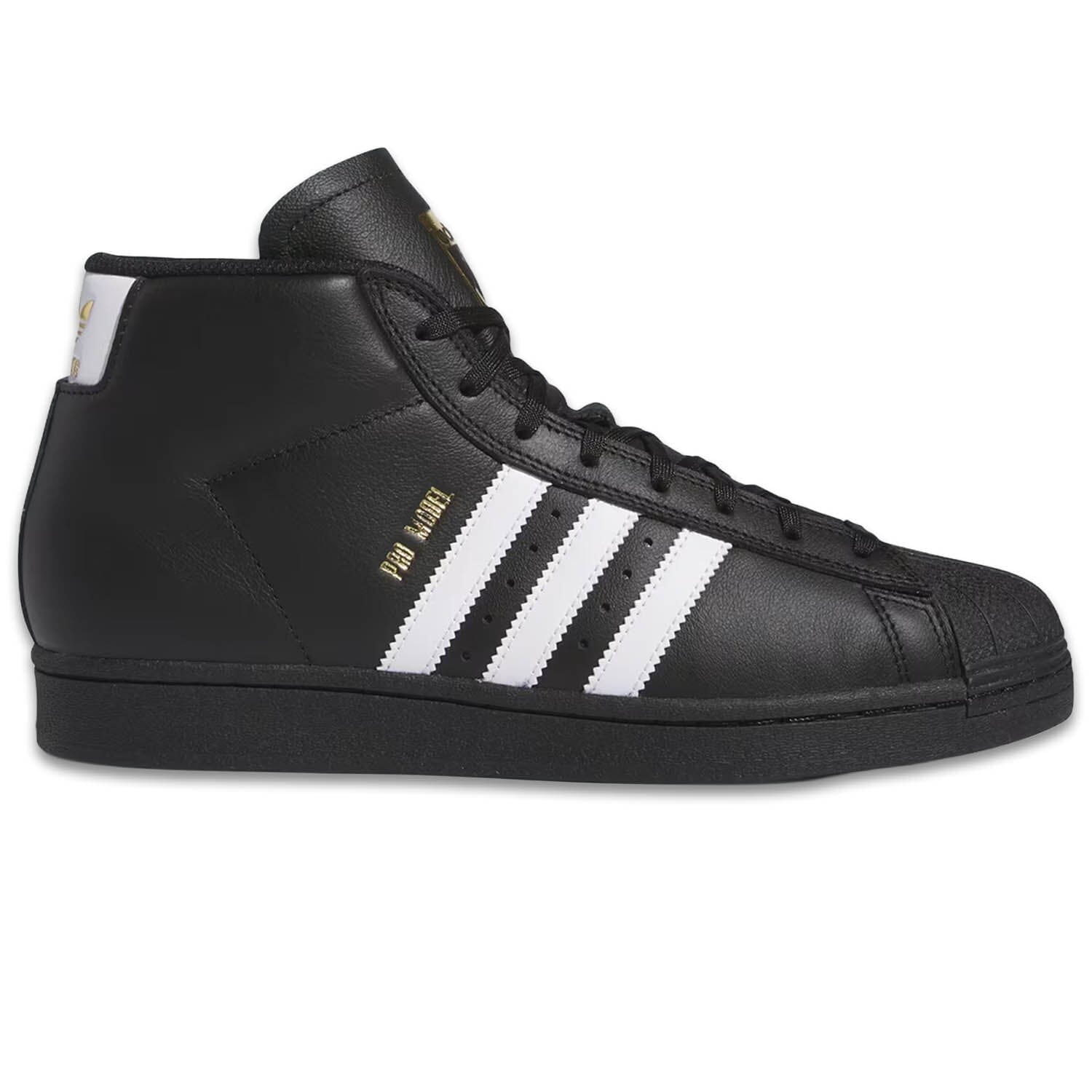 Adidas Pro Model ADV Core Black/Cloud White/Gold Metallic footwear Adidas 