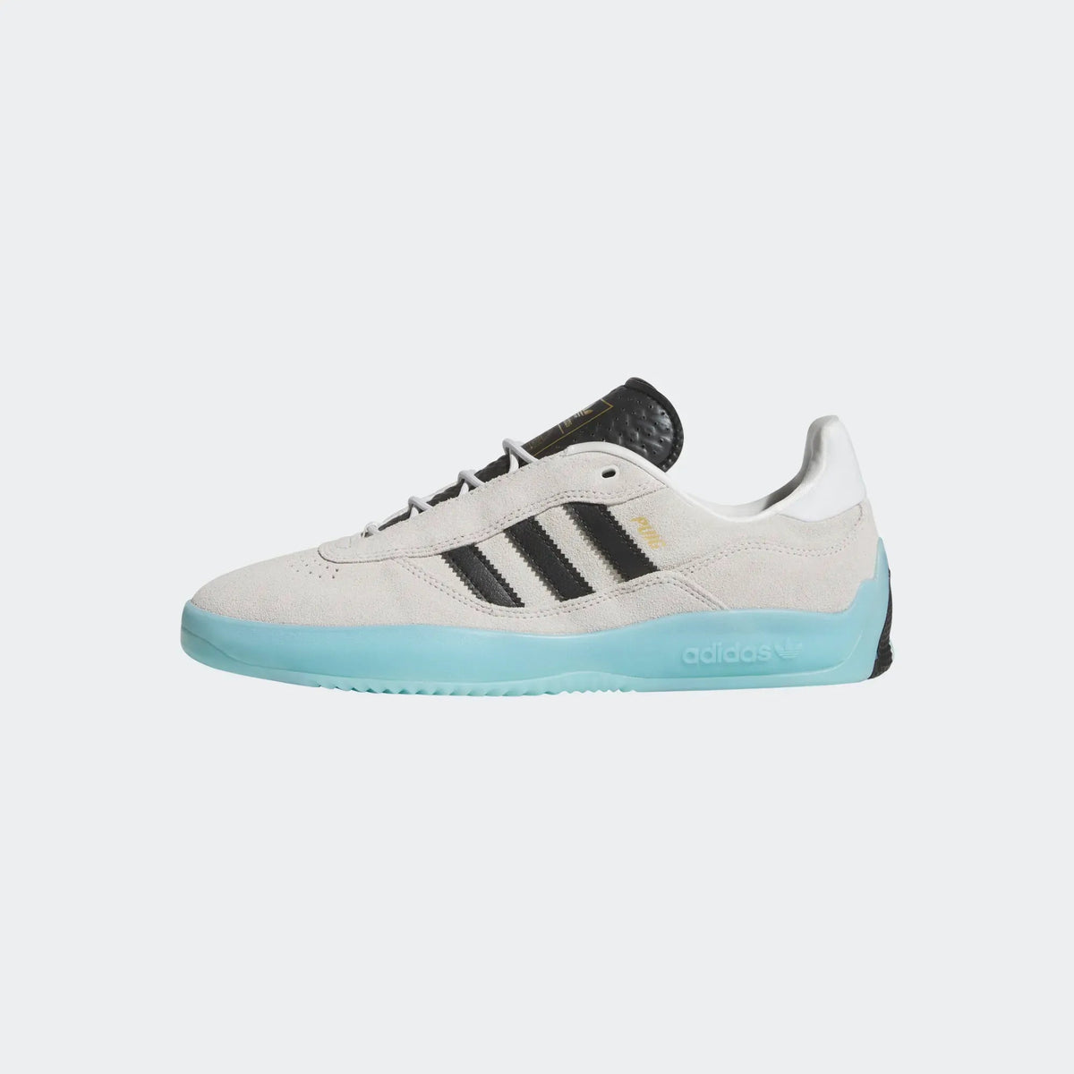 Adidas Puig Crystal White/Core Black/Light Aqua footwear Adidas 