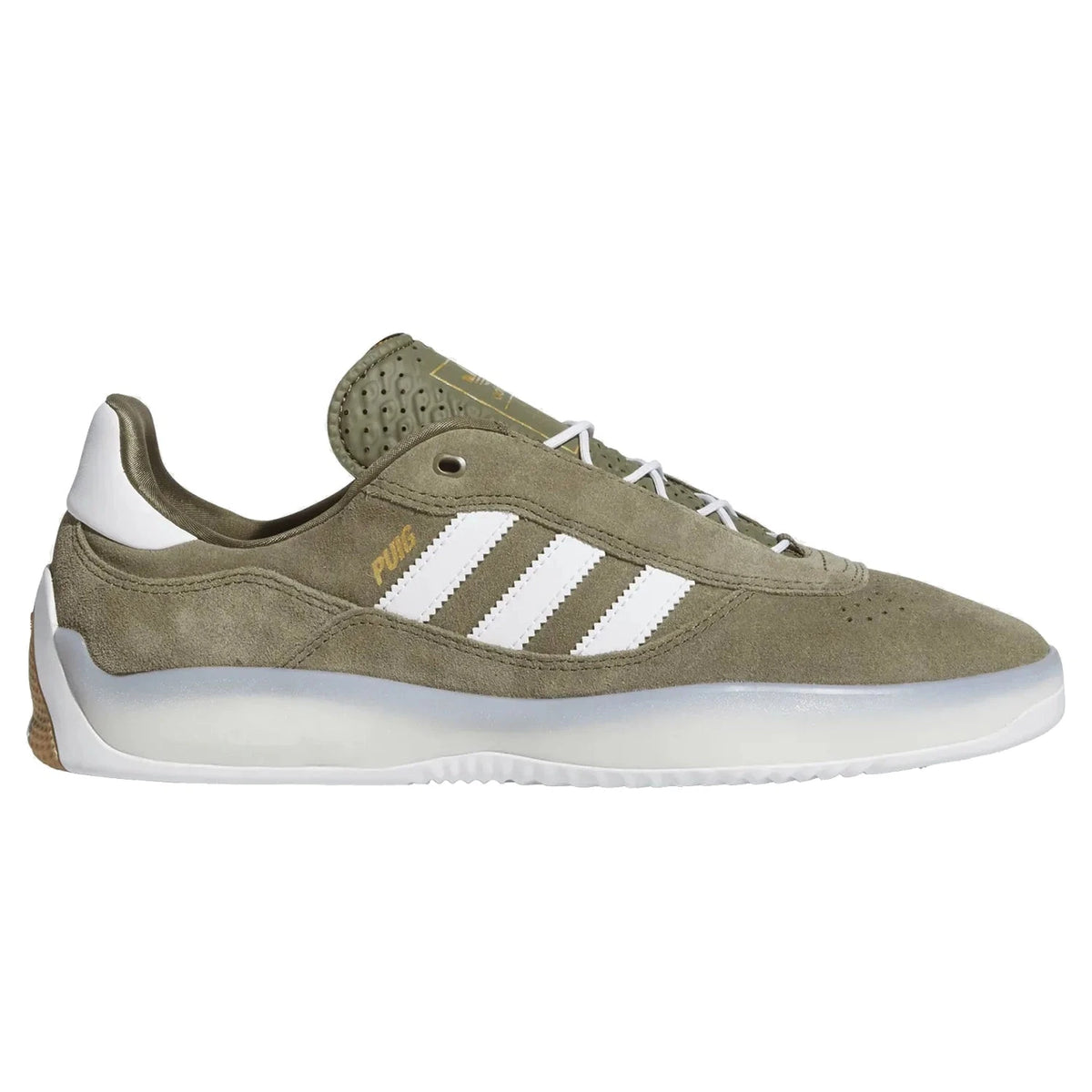 Adidas Puig Olive/White/Gold Metallic footwear Adidas 