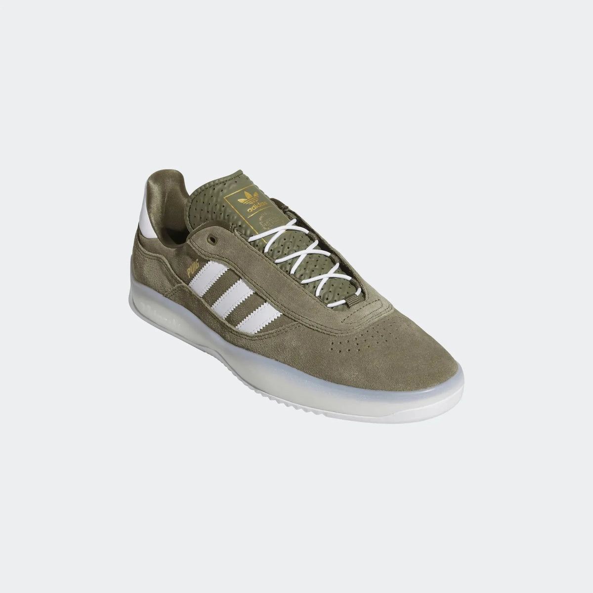 Adidas Puig Olive/White/Gold Metallic footwear Adidas 