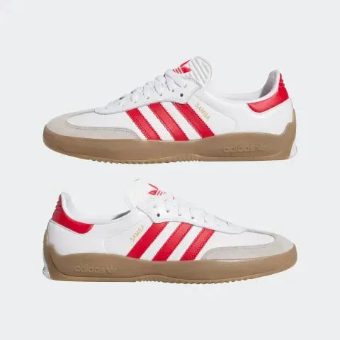 Adidas Puig Samba White/Better Scarlet/Gum footwear Adidas 