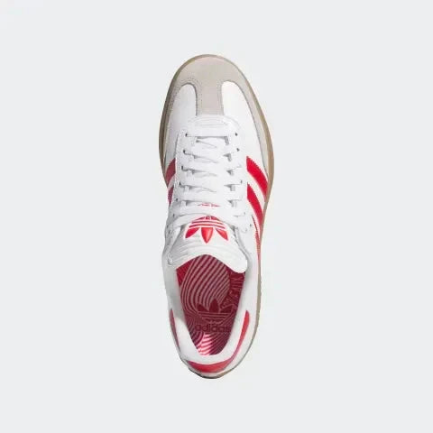 Adidas Puig Samba White/Better Scarlet/Gum footwear Adidas 