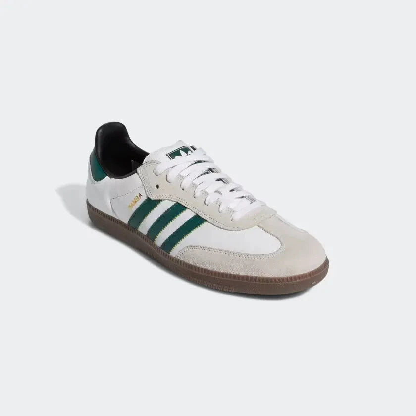Adidas Samba ADV Cloud White/Collegiate Green footwear Adidas 