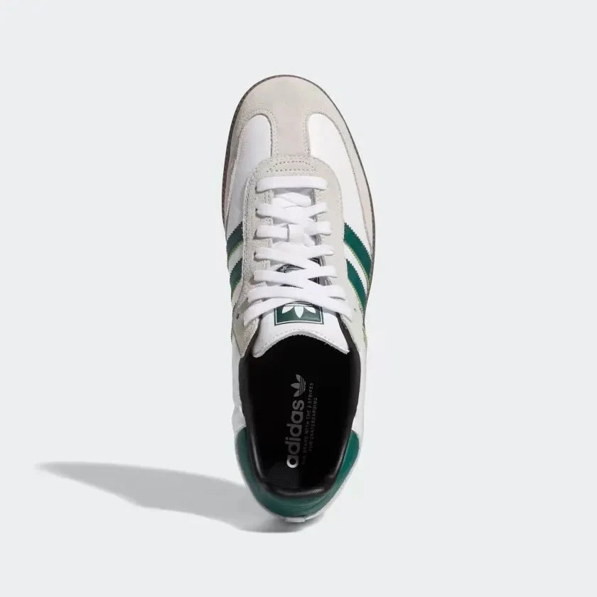 Adidas Samba ADV Cloud White/Collegiate Green footwear Adidas 