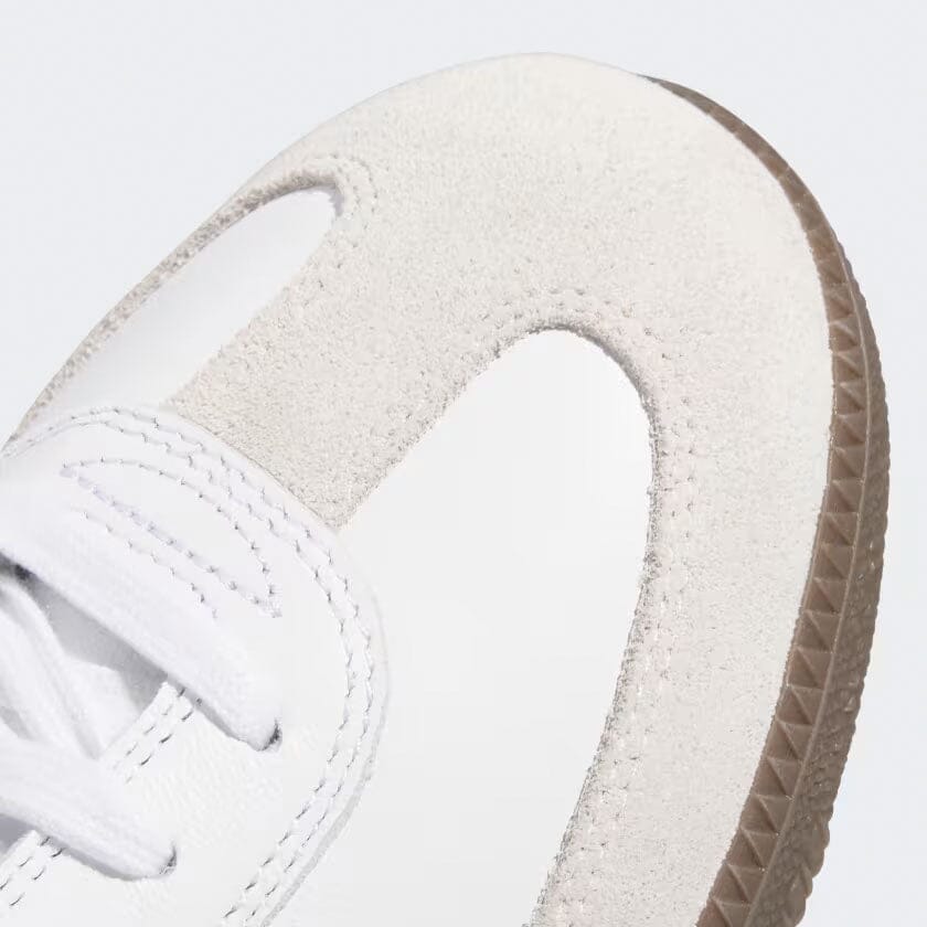 Adidas Samba ADV Cloud White/Collegiate Purple/Gold Metallic footwear Adidas 